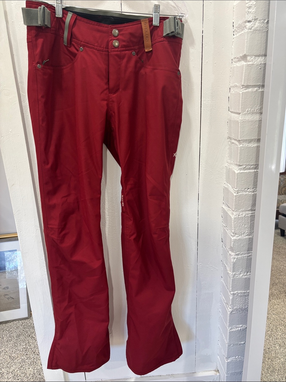 Holden Women’s Red Ski & Snowboard Softshell Pants -